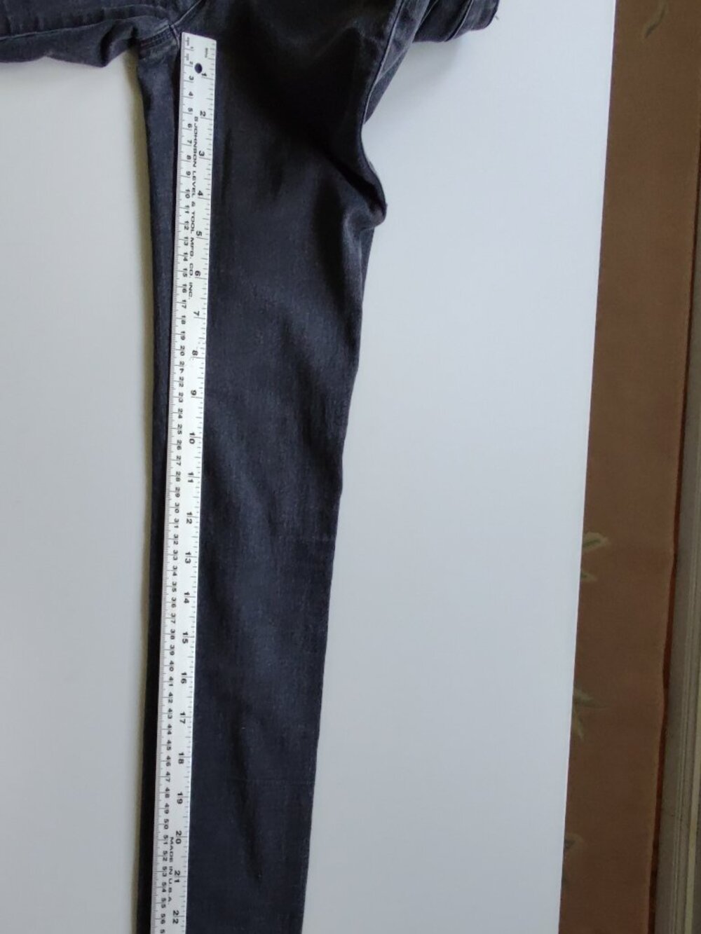 No Boundaries women or girl's black jaggings/pants size 7 low rise - Picture 3 of 11